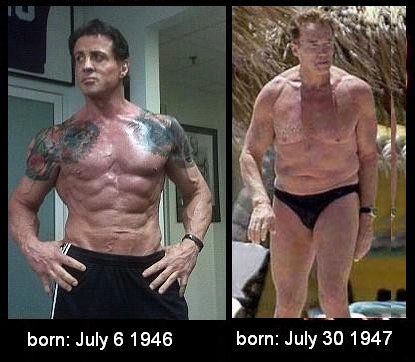 Rock before after steroids